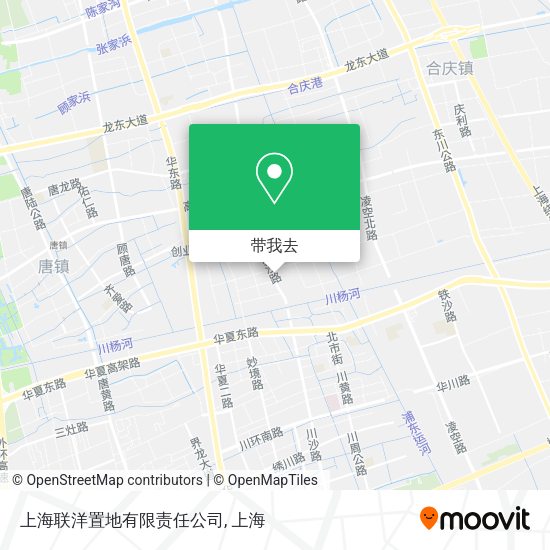 上海联洋置地有限责任公司地图