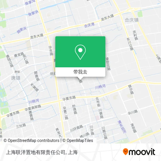 上海联洋置地有限责任公司地图