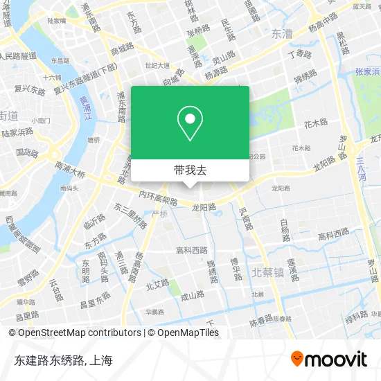 东建路东绣路地图