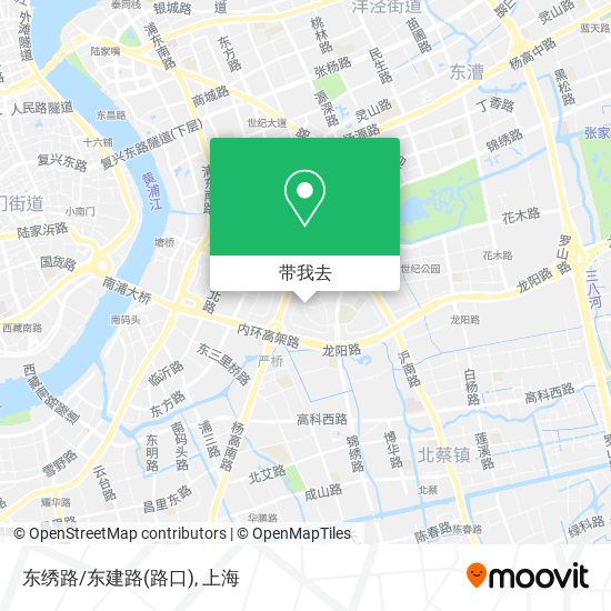 东绣路/东建路(路口)地图