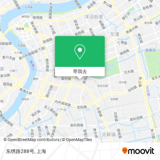 东绣路288号地图