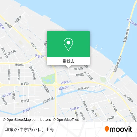 华东路/申东路(路口)地图