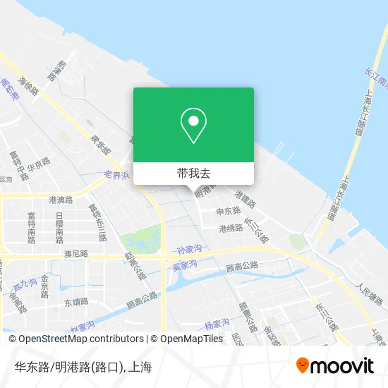 华东路/明港路(路口)地图