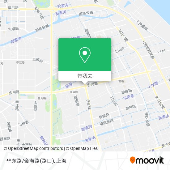 华东路/金海路(路口)地图