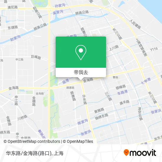 华东路/金海路(路口)地图