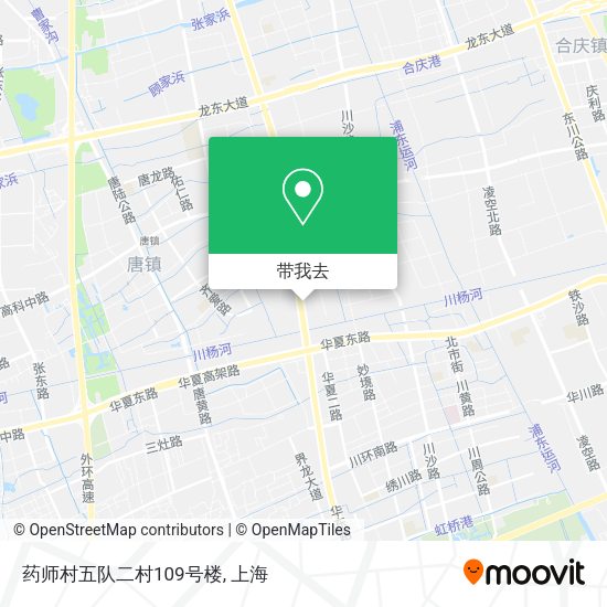 药师村五队二村109号楼地图