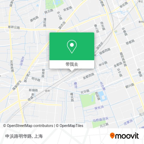 申浜路明华路地图