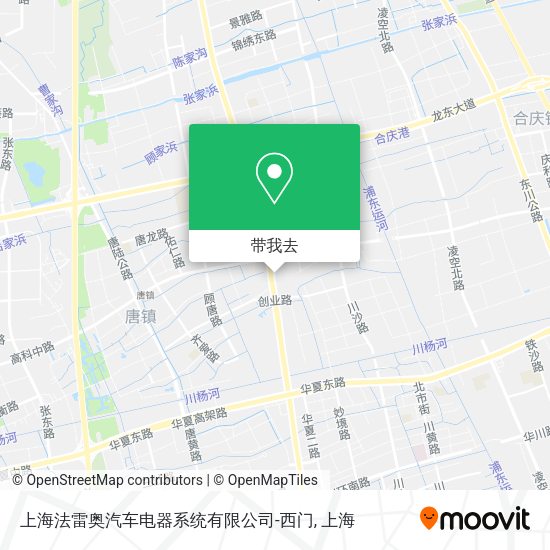 上海法雷奥汽车电器系统有限公司-西门地图