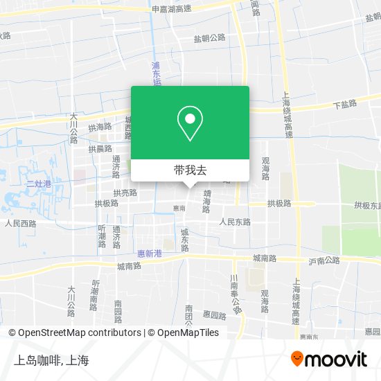 上岛咖啡地图