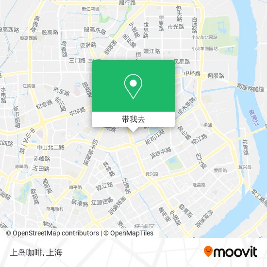 上岛咖啡地图