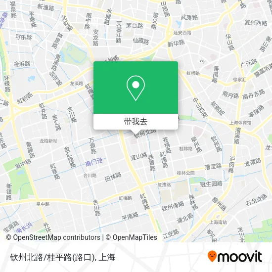 钦州北路/桂平路(路口)地图