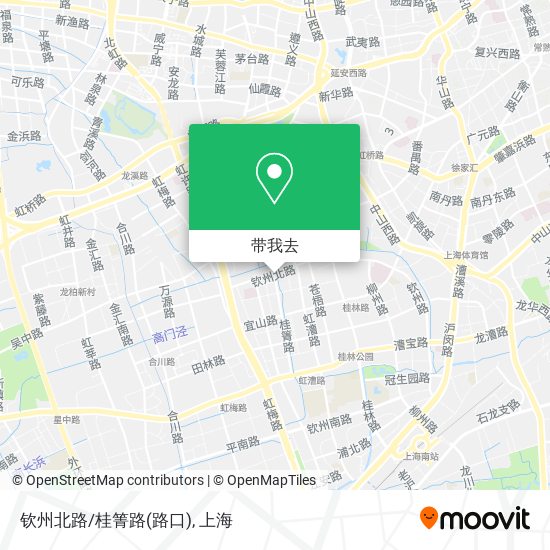 钦州北路/桂箐路(路口)地图