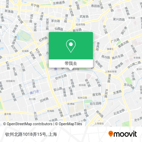 钦州北路1018弄15号地图