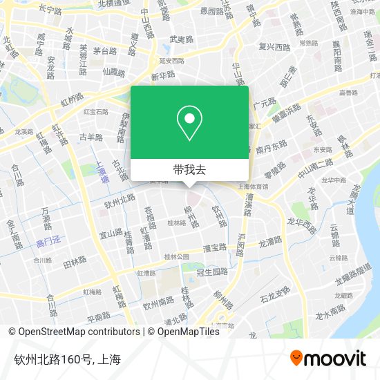 钦州北路160号地图