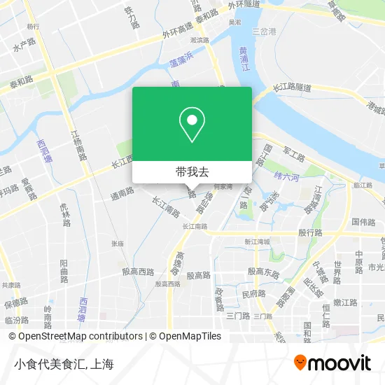 小食代美食汇地图