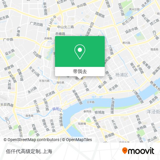 佰仟代高级定制地图