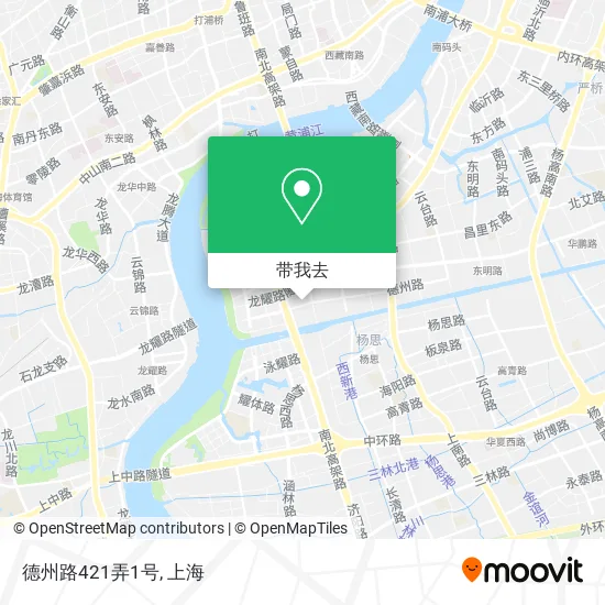 德州路421弄1号地图