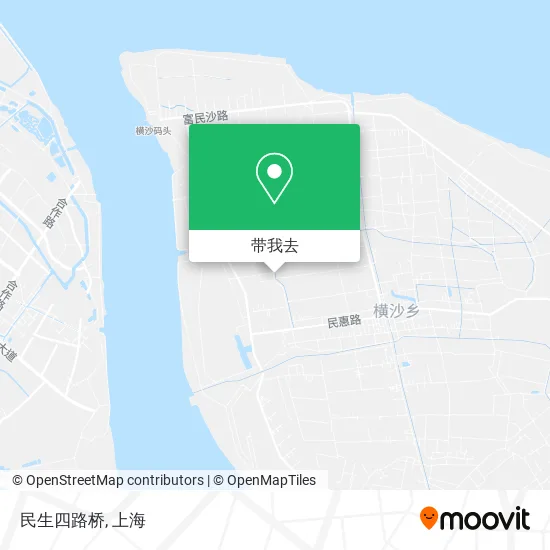 民生四路桥地图