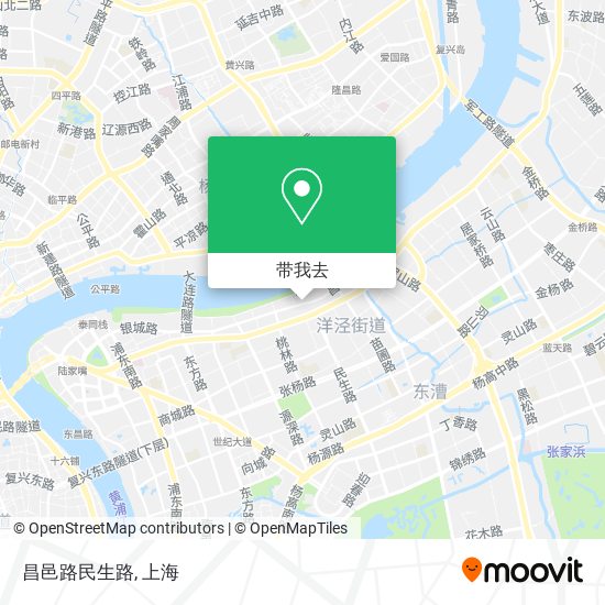 昌邑路民生路地图