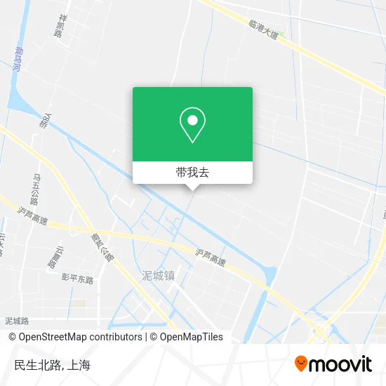 民生北路地图