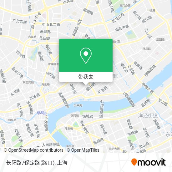 长阳路/保定路(路口)地图