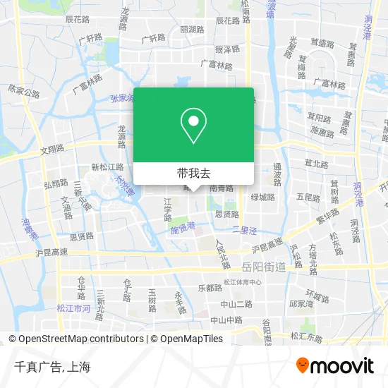 千真广告地图