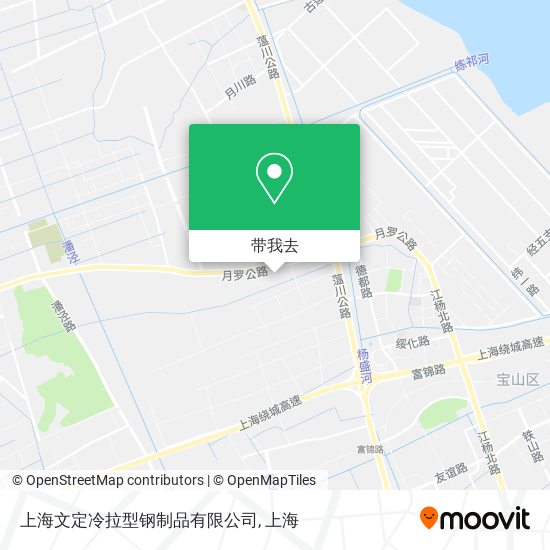 上海文定冷拉型钢制品有限公司地图