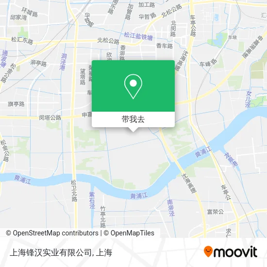 上海锋汉实业有限公司地图