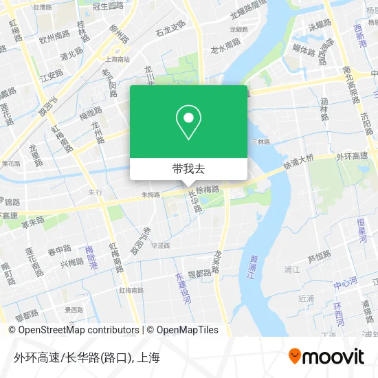 外环高速/长华路(路口)地图
