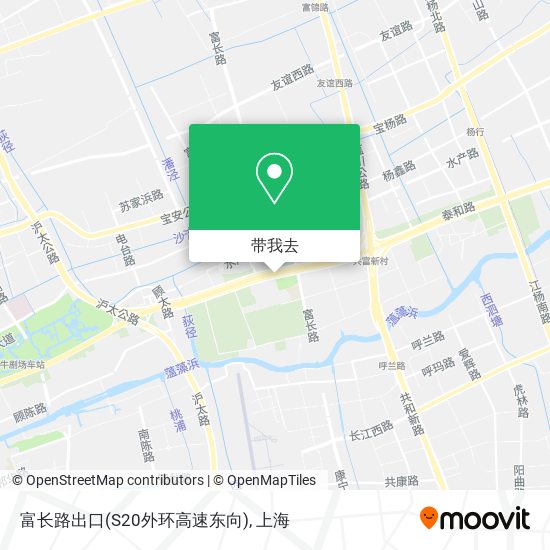 富长路出口(S20外环高速东向)地图