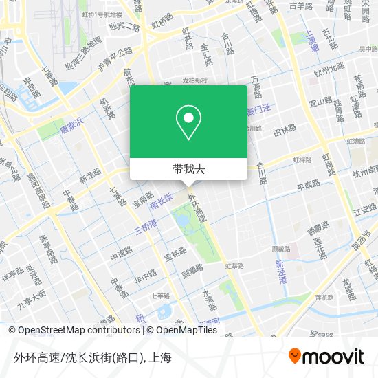 外环高速/沈长浜街(路口)地图