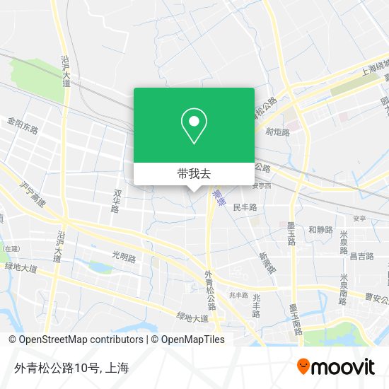 外青松公路10号地图