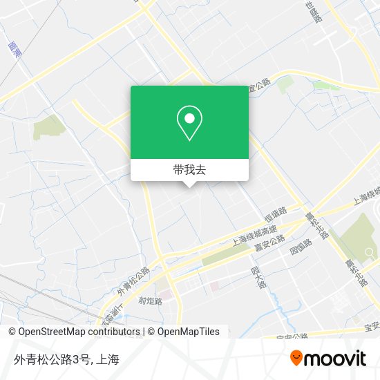 外青松公路3号地图
