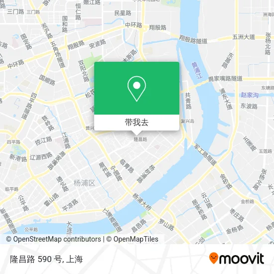 隆昌路 590 号地图