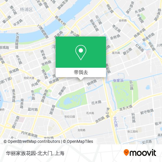 华丽家族花园-北大门地图
