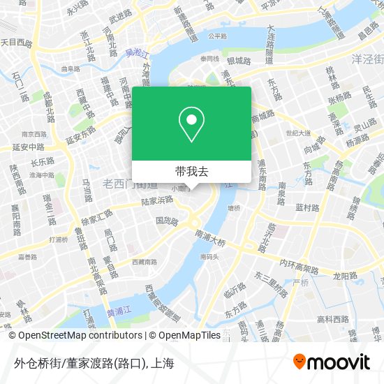 外仓桥街/董家渡路(路口)地图