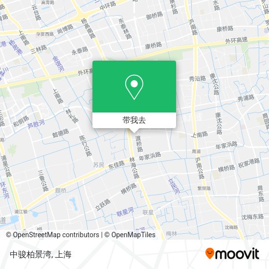 中骏柏景湾地图