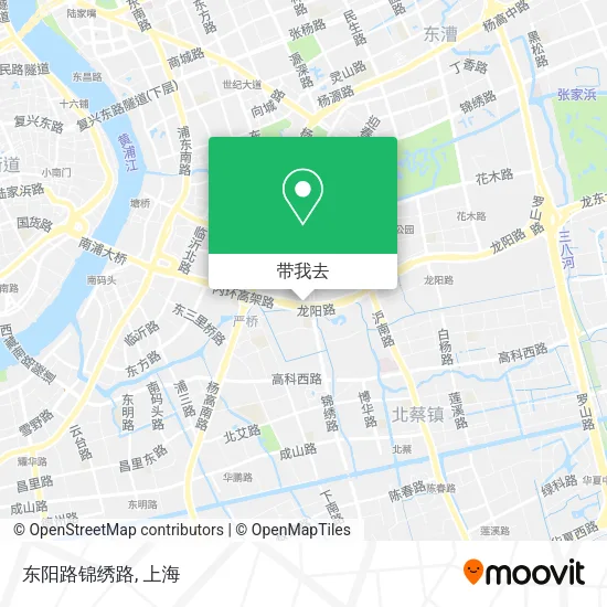 东阳路锦绣路地图