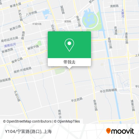 Y104/宁富路(路口)地图