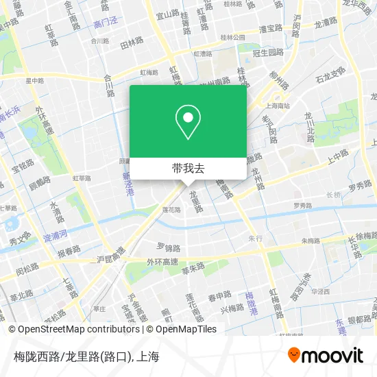 梅陇西路/龙里路(路口)地图
