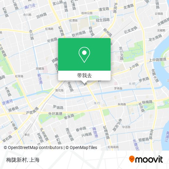 梅陇新村地图