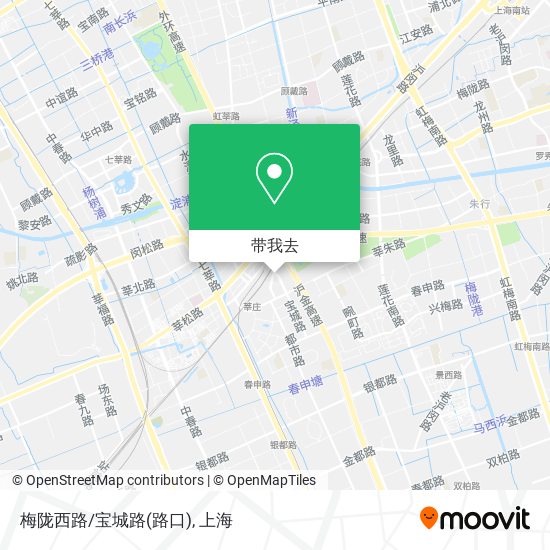 梅陇西路/宝城路(路口)地图