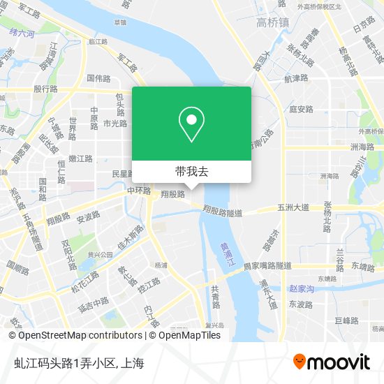 虬江码头路1弄小区地图