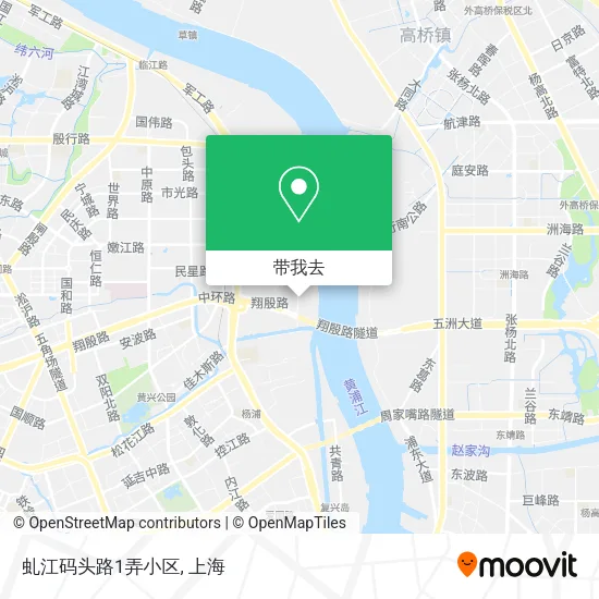 虬江码头路1弄小区地图
