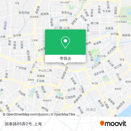 国泰路85弄2号地图