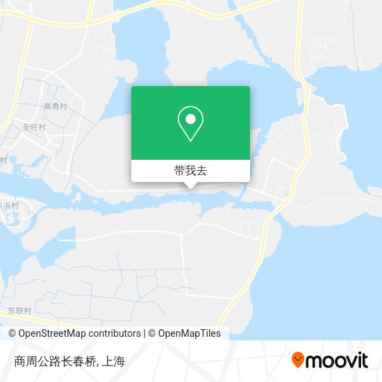 商周公路长春桥地图