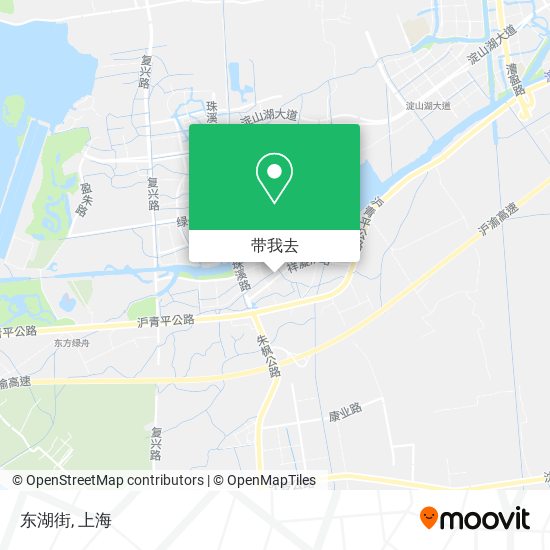 东湖街地图