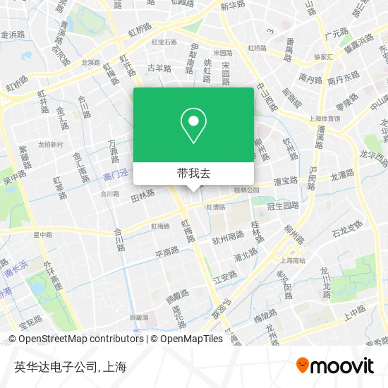 英华达电子公司地图