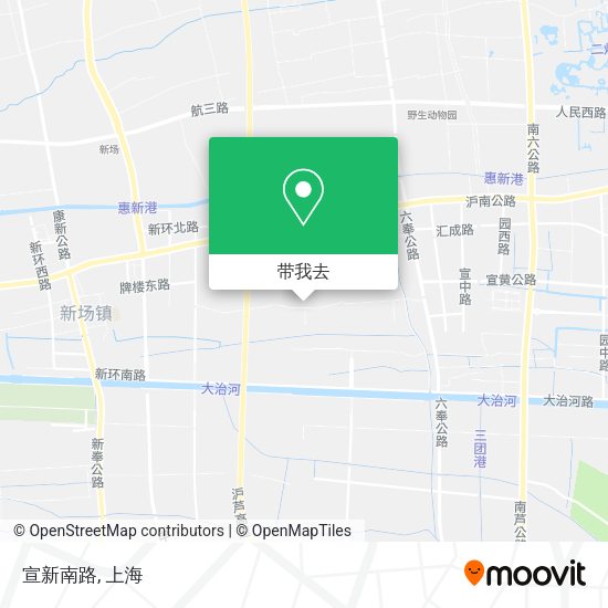 宣新南路地图