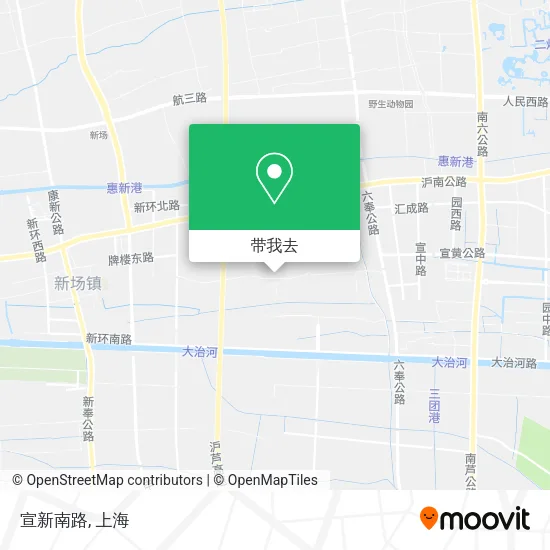 宣新南路地图